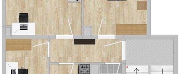 Gemütliche 3-Raum-Wohnung im Stadtzentrum - Foto 1