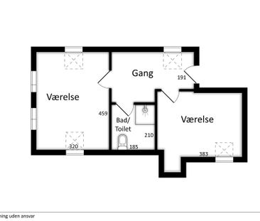 Hyggelig 2-værelses i centrum af Kongens Lyngby - Photo 6
