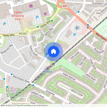 Bridge Road, Prescot, Merseyside, L34