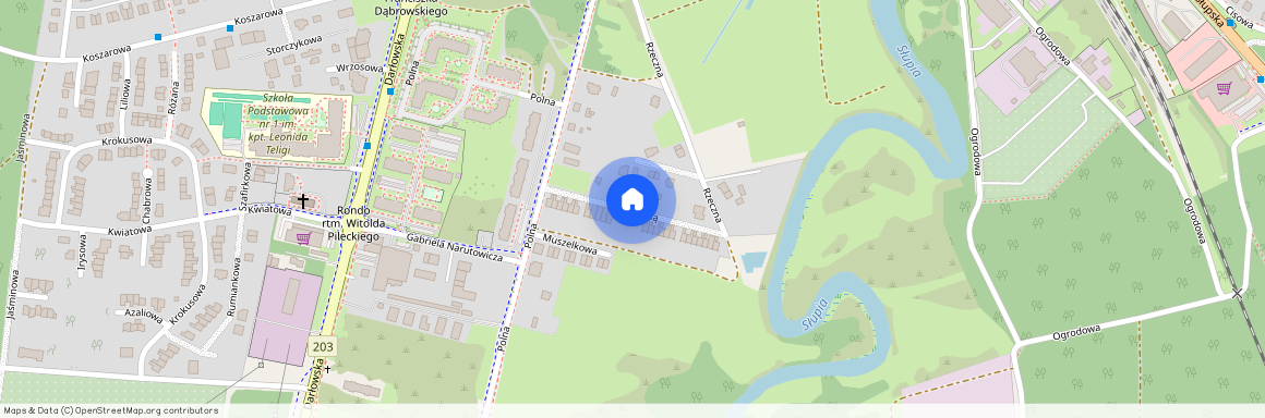 ul. Nad Słupią, Ustka, słupski, pomorskie