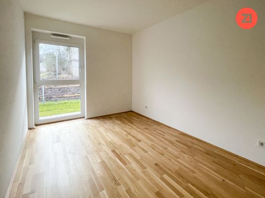 Geförderte 3-Zimmer-Wohnung mit Tiefgaragenparkplatz und Loggia in Gallspach. Erstbezug! - Foto 1