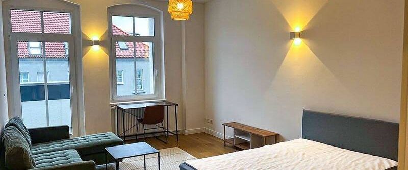 Zimmer in 3er-WG. Möbliert mit privaten Balkon. Pauschalmiete. Unbefristet, - Photo 1