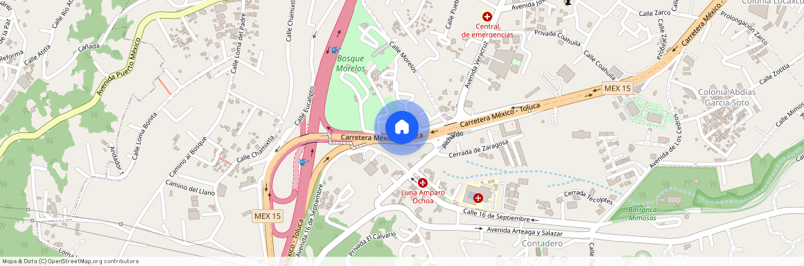 CARRETERA MÉXICO-TOLUCA, Colonia Contadero, C.P. 05500, Df / Cdmx