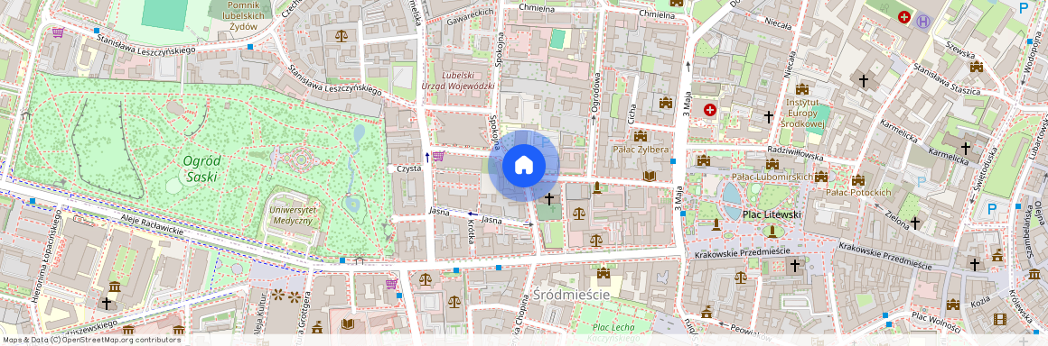 ul. Spokojna, Śródmieście, Lublin, lubelskie