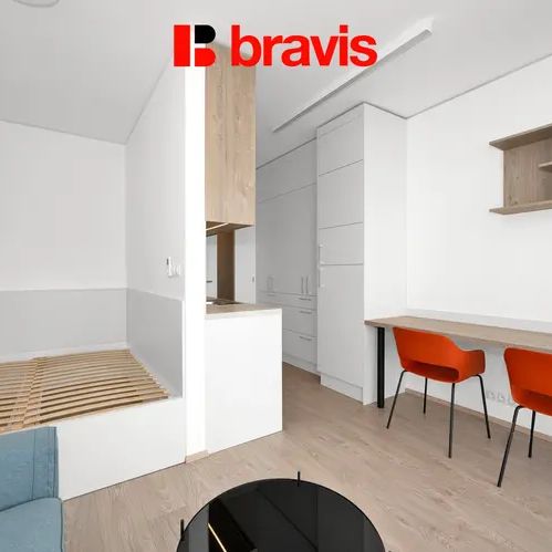 Pronájem kompletně zařízeného ateliéru 1+kk, Palác Trnitá, ul. Trnitá, s balkonem a možností garážového stání - Photo 1