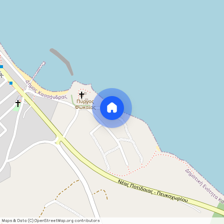 Λεωφόρος Μασσαλίας, 630 77 Κασσάνδρα, Νέα Φώκαια (Κασσάνδρα)