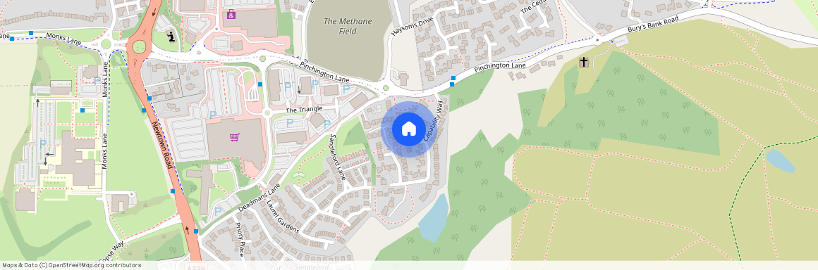 Woodhouse Gardens, Greenham, Thatcham, Berkshire, RG19