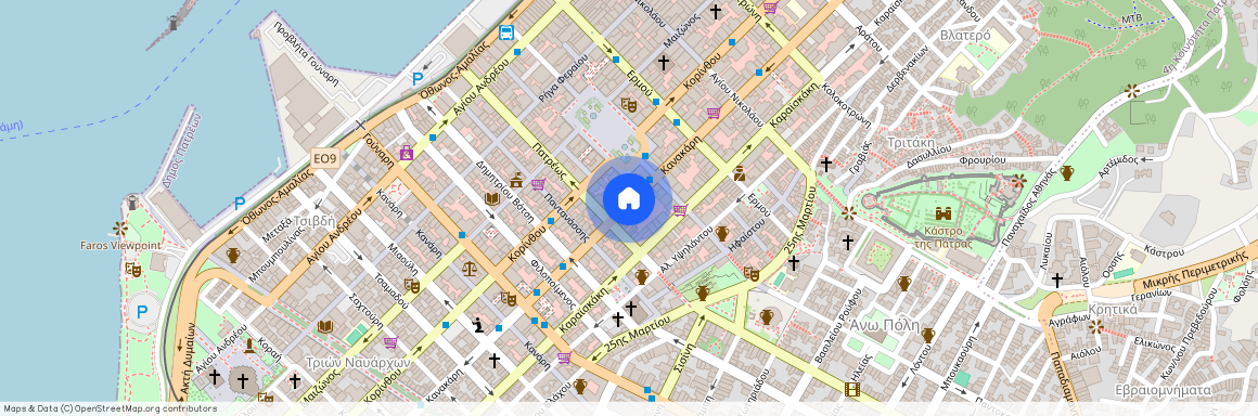 Κανακάρη 159, Πάτρα 262 21, Ελλάδα (26221)