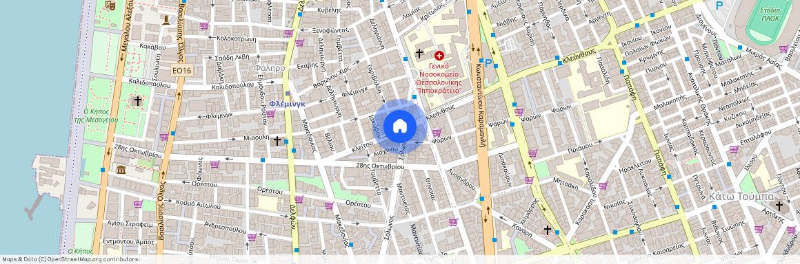 Σόλωνος, 546 42, Θεσσαλονίκη (546 42), Ιπποκράτειο (Φάληρο - Ιπποκράτειο)