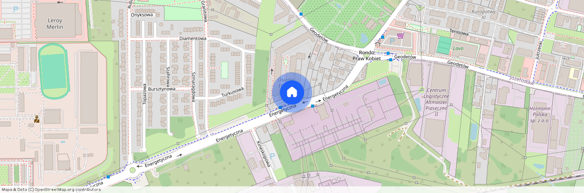 ul. Energetyczna, Piaseczno, Piaseczno, piaseczyński, mazowieckie