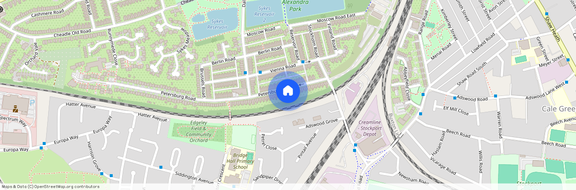 Petersburg Road, Stockport, Greater Manchester, SK3