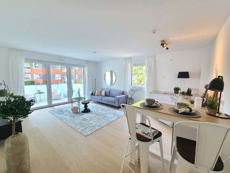 Moderne Erdgeschosswohnung mit Balkon in Lütgendortmund - Photo 4