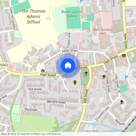 Top Floor Flat, High Street, Wem