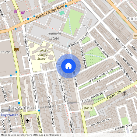 Oak Tree Lodge, Leinster Gardens, London, W2