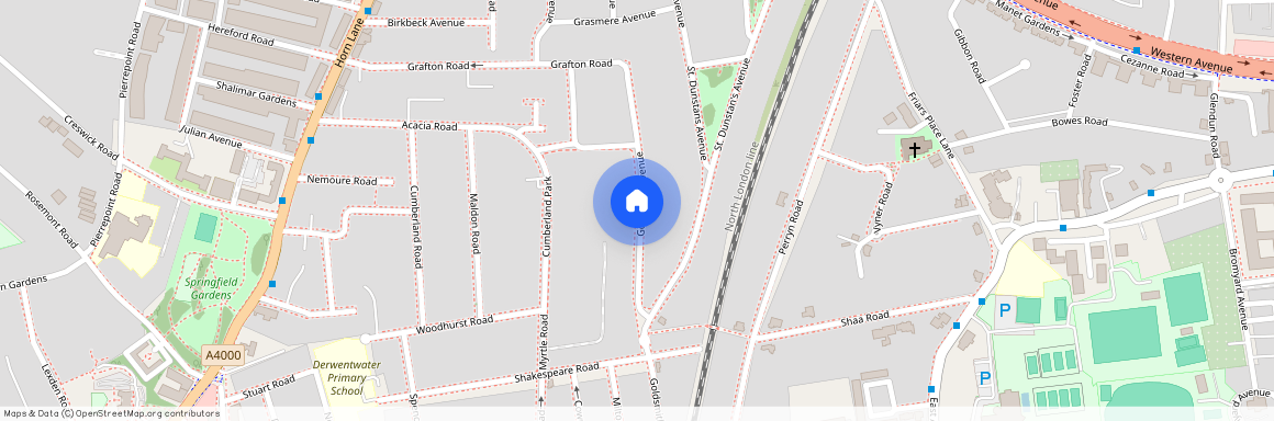 Goldsmith Avenue, W3, London