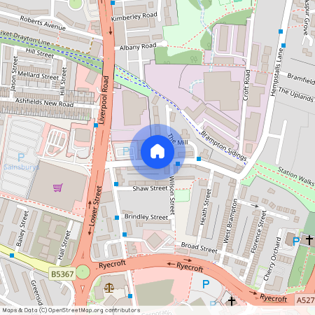 Enderley Street, Newcastle, Staffordshire, ST5