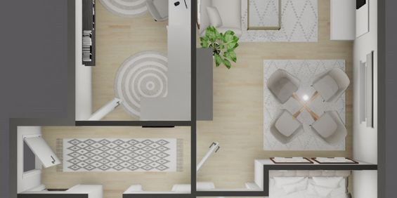 3-Zimmer-Wohnung mit Balkon und Dusche - Photo 3