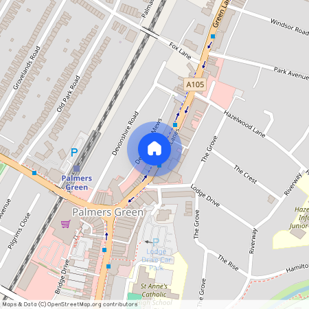 Green Lanes, Palmers Green, N13