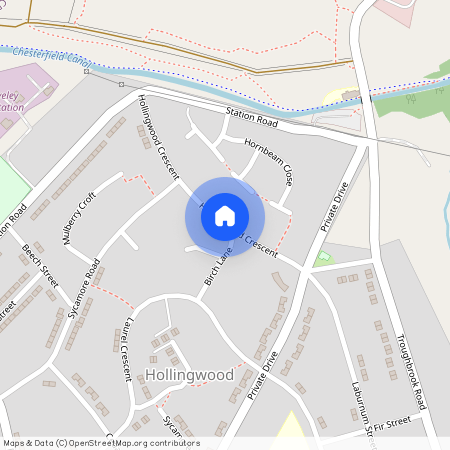 Hollingwood Crescent, Chesterfield