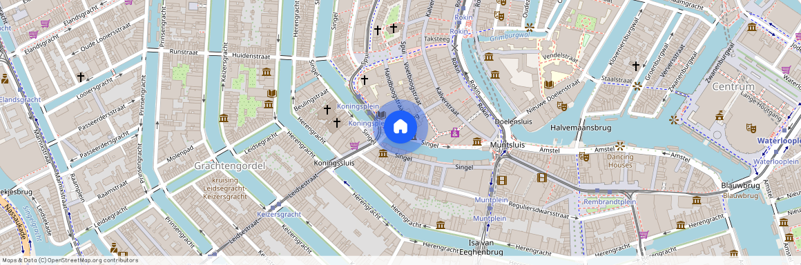 Singel, 443, Noord-Holland, Amsterdam, 1012 WP