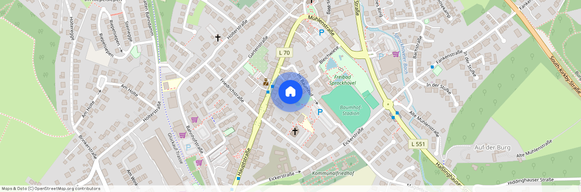 45549 Sprockhövel - Haßlinghausen