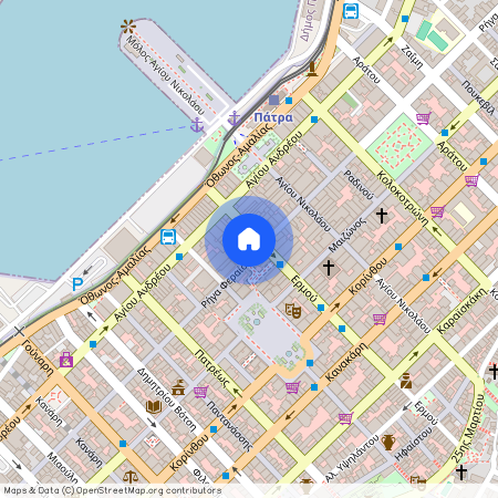 Ρήγα Φεραίου 92, Πάτρα 262 21, Ελλάδα (26221)