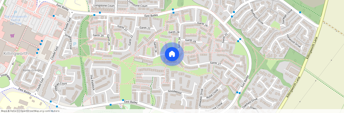Garth Twentyfour, Killingworth