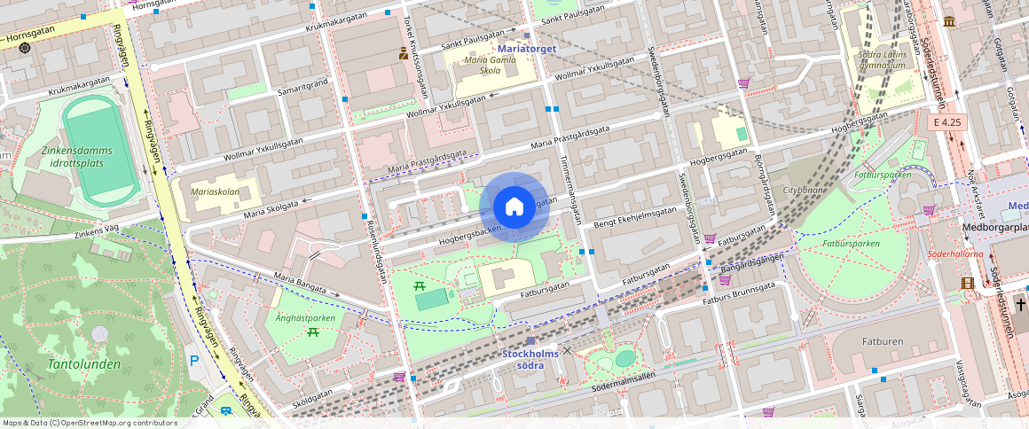 Högbergsgatan **, Södermalm