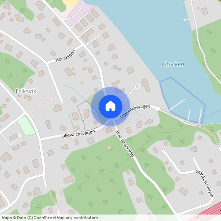 Boo strandväg, Saltsjö-Boo