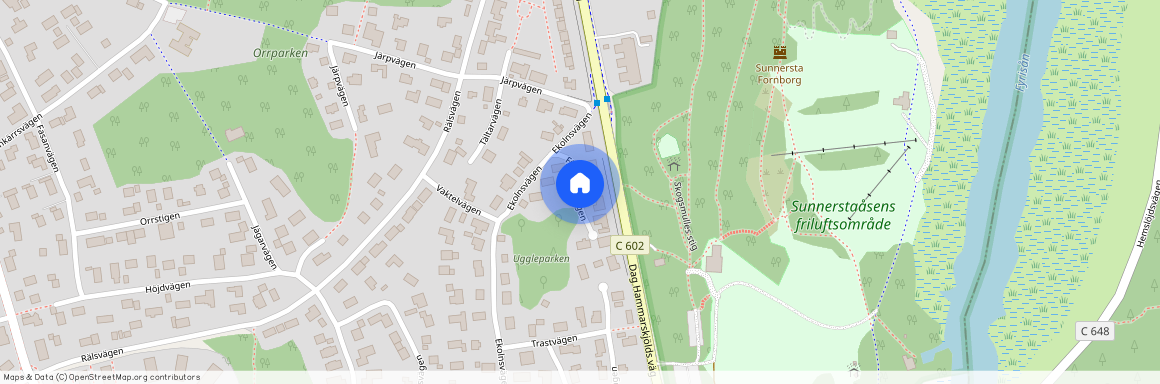 Fjällugglevägen, Uppsala