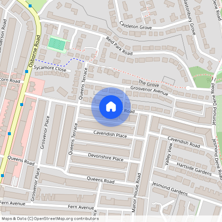 £775pcm - Grosvenor Road Jesmond