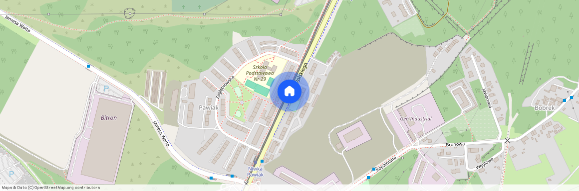 ul. Wojska Polskiego, Niwka, Sosnowiec, śląskie