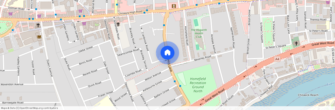 Chiswick Lane, Chiswick, London, W4