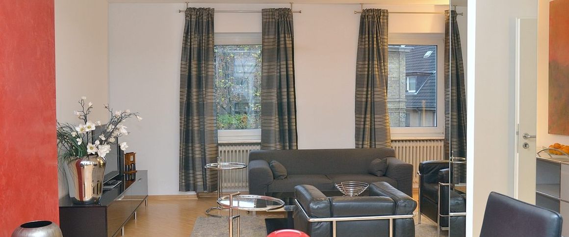 Luxuriös ausgestattete, möblierte Wohnung in der Kölner Südstadt - Foto 1