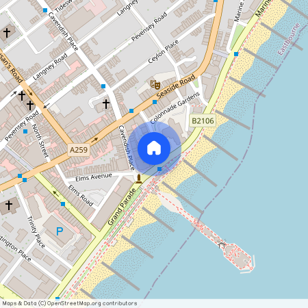 Queens Gardens, Eastbourne, BN21