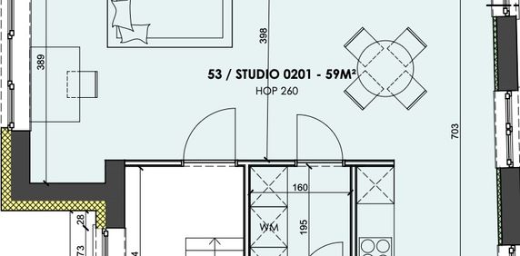 Beautiful duplex apartment in residence ROMEE, Leuven - CURRENTLY UNDER RENOVATION - Photo 2