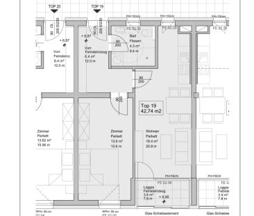 moderne NEUBAUWOHNUNG | inmitten von EGGENBERG - Foto 1