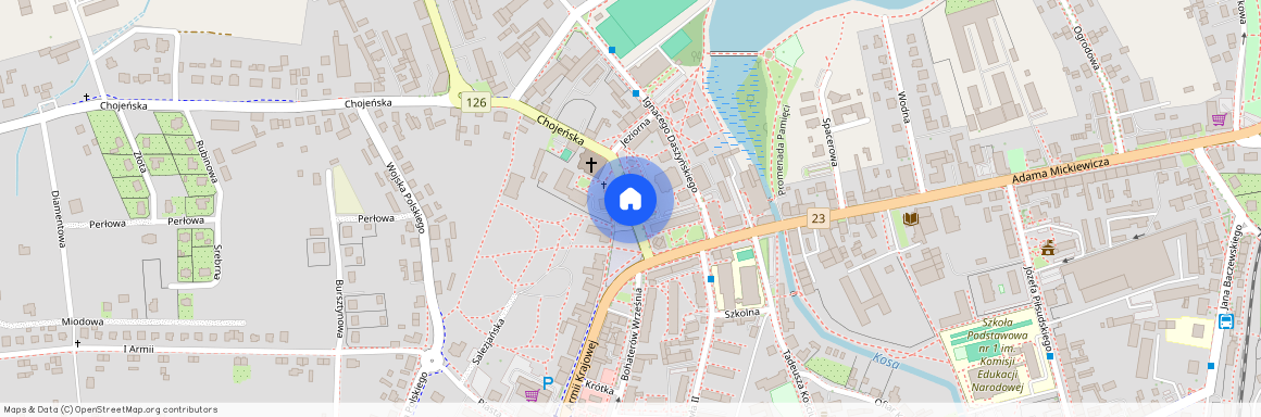 pl. Konstytucji 3 Maja, Dębno, Dębno, myśliborski, zachodniopomorskie