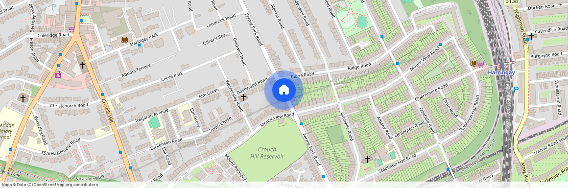 Ferme Park Road, London