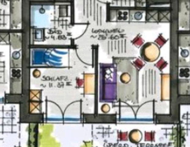 2 Zimmer Wohnung Stuhr-Heiligenrode - Photo 1