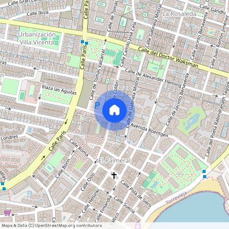 Zona los Frutales, Torrevieja