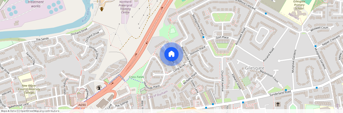 Long Acres, Gilesgate, Durham, DH1 1JF, Durham