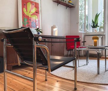 1 Monat (Apr-Mai) Untermiete Altbau-Design-Apartment mit Balkon - Foto 1