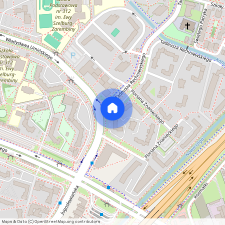 ul. Władysława Umińskiego, Gocław, Praga-Południe, Warszawa, mazowieckie