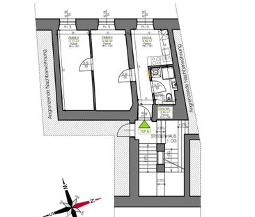 Schöne Singlewohnung in der Idlhofgasse - Provsionsfrei! - Photo 1