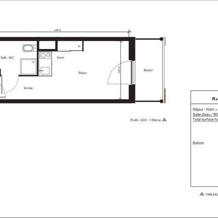 Location Appartement 1 pièce 18m² NIMES 30000 - Photo 3