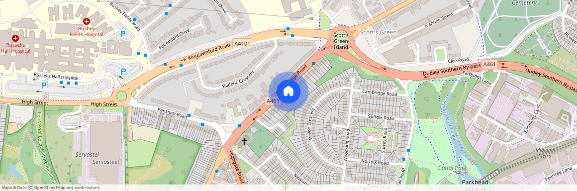 Stourbridge Road, Dudley, DY1