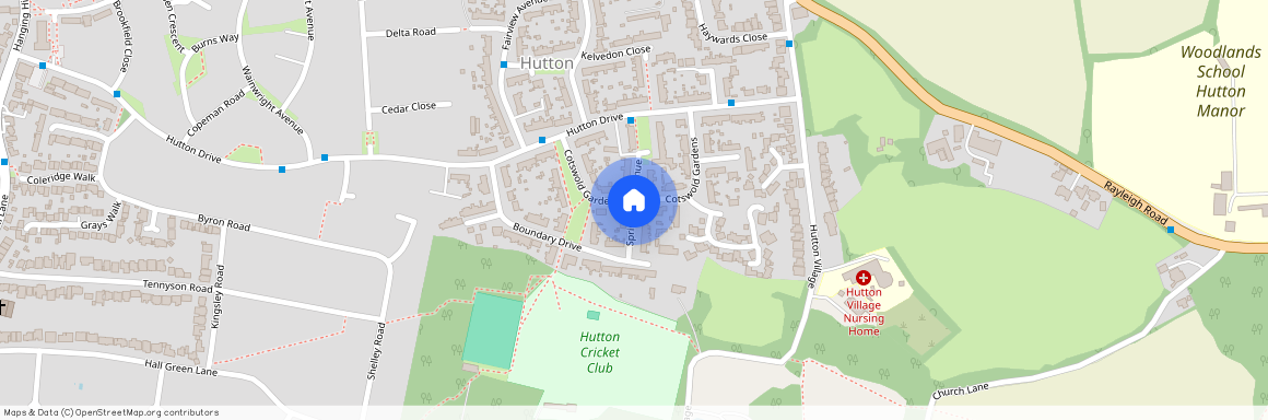 Springfield Avenue, Hutton, Brentwood, CM13