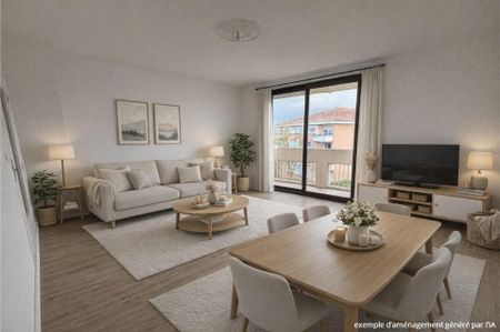 Location Appartement 4 pièces 77m² RAMONVILLE ST AGNE 31520 - Photo 2