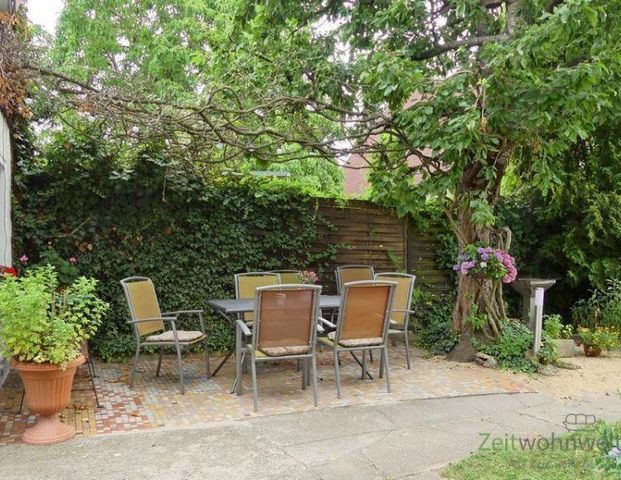 (EF0476_M) Dresden: Radebeul, kleines möbliertes Häuschen, Sitzecke im Garten, für Wochenendheimfahrer - Photo 1